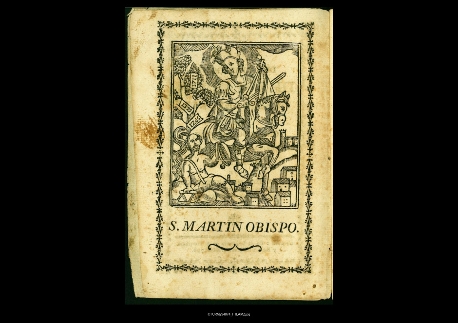Sant Martí, il·lustracció del Mapa de Mirambell