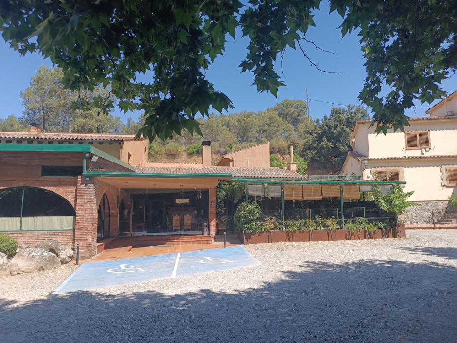 Accés al restaurant