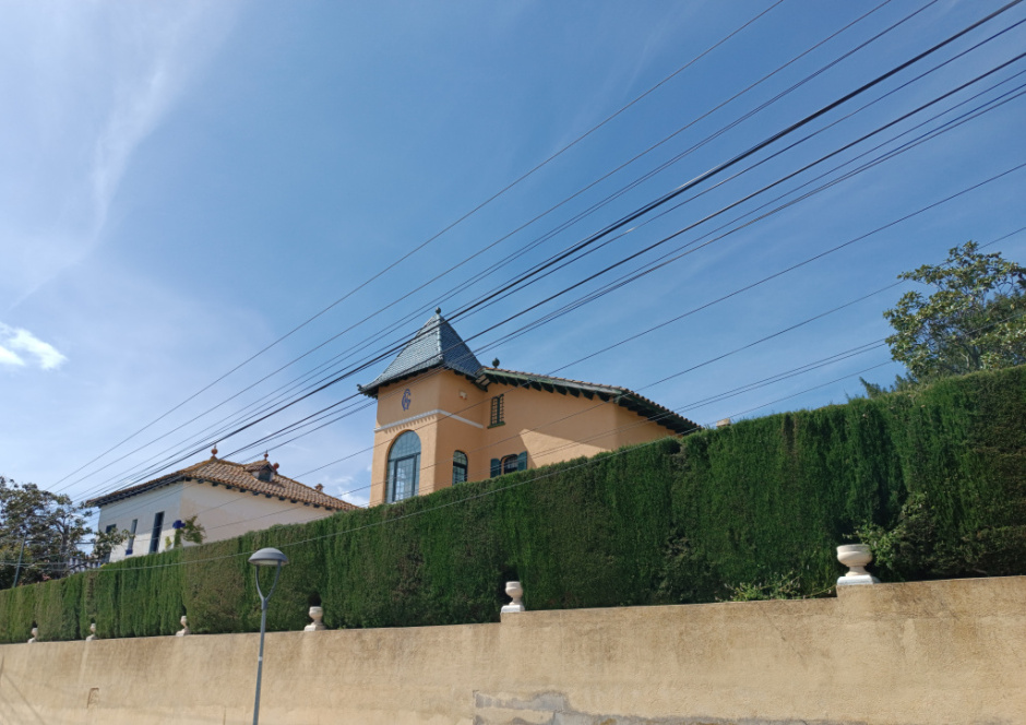 Vista des del passeig de les Magnòlies