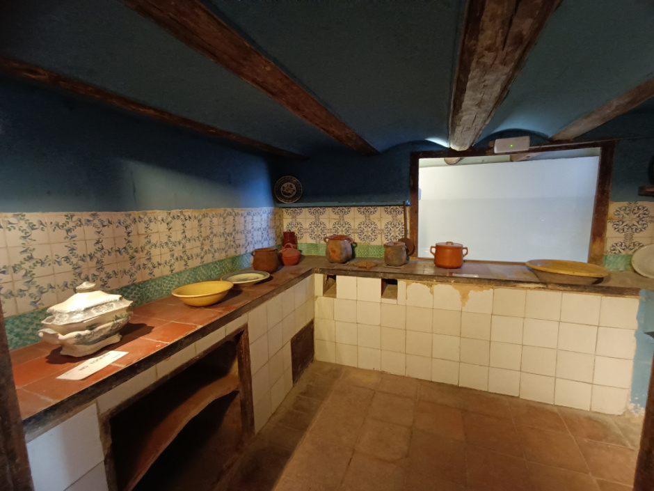 Cuina amb els elements originals.