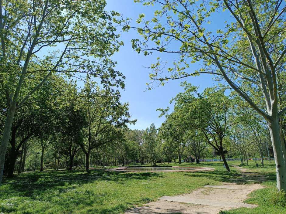 Vista general del parc