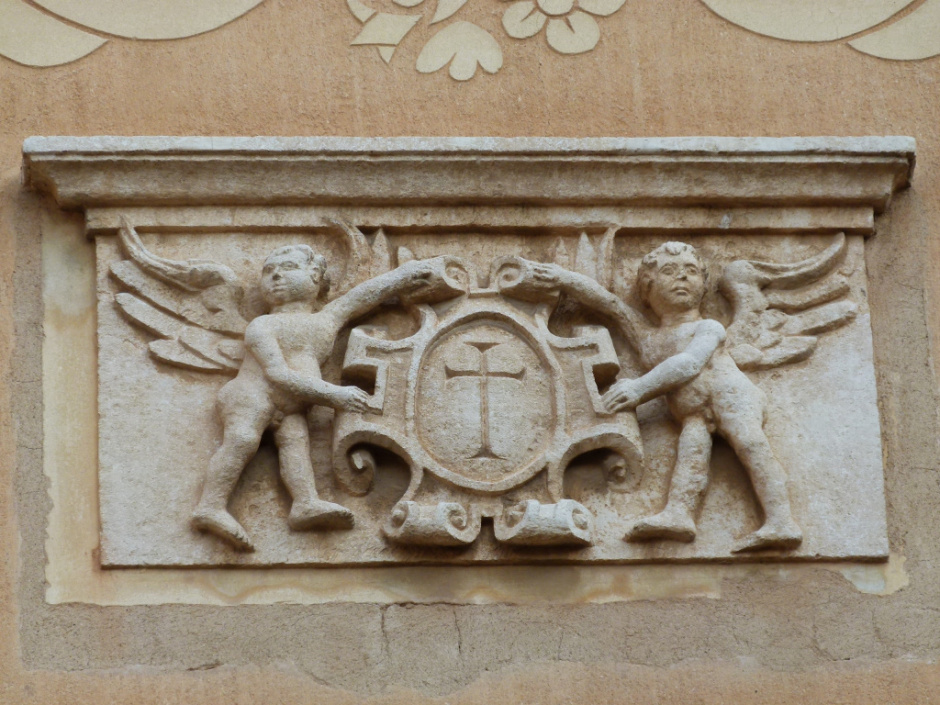 Detall escut Rectoria