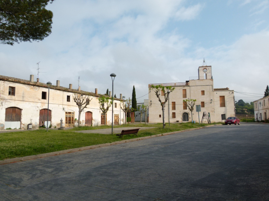 Jaciment arqueològic plaça de Monistrol d'Anoia