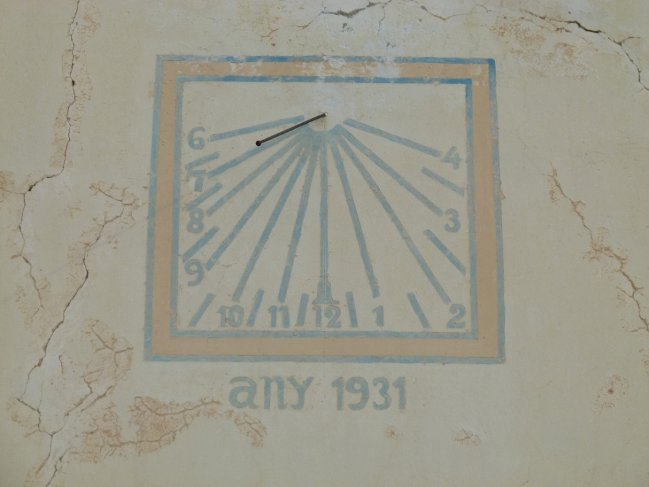 Rellotge de sol de Cal Mir de les Casetes