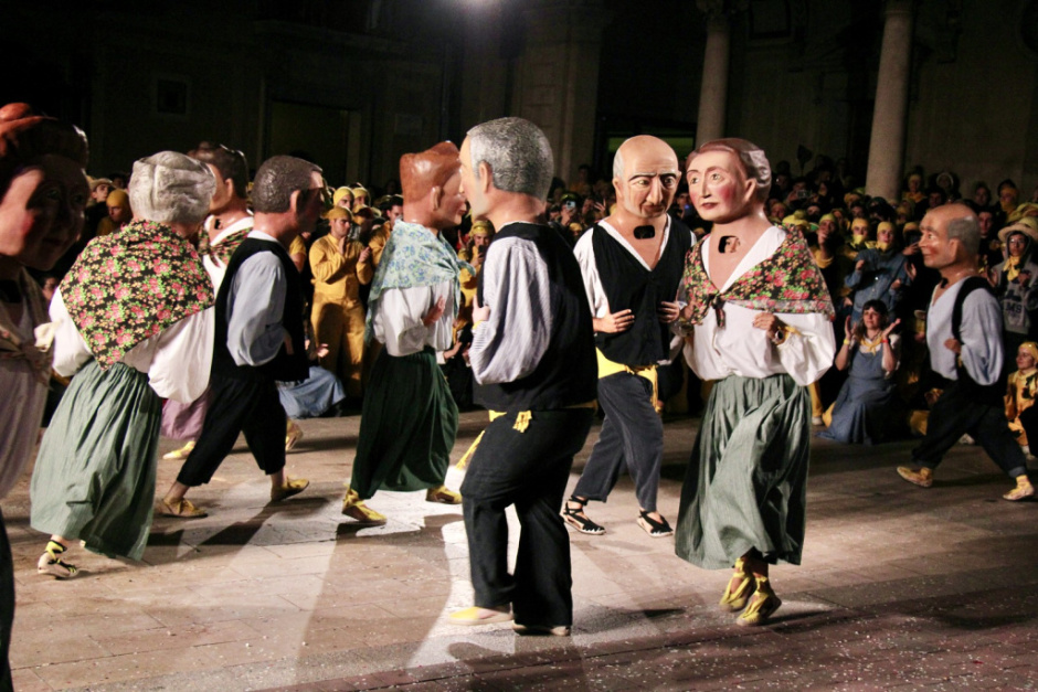 Nans del ball dels pagesos. Font: Ajuntament de Sant Sadurní d'Anoia.