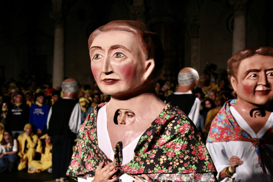 Nans del ball dels pagesos. Font: Ajuntament de Sant Sadurní d'Anoia.