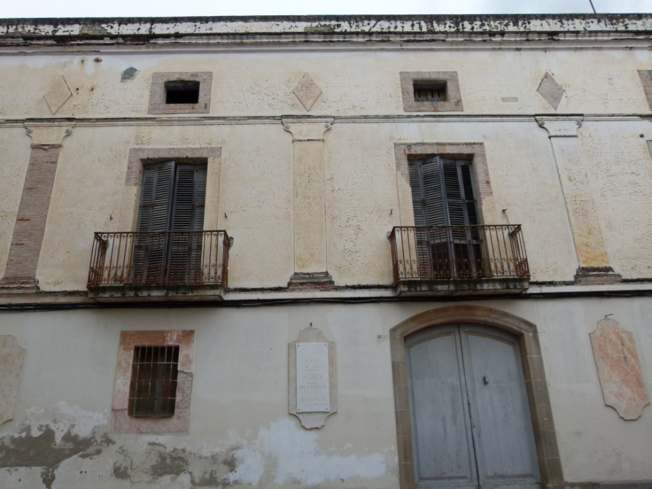 Placa commemorativa a Marc Mir i Capella