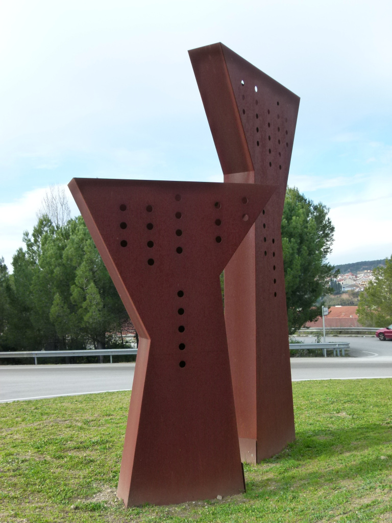 Escultura al cava "Brindis"
