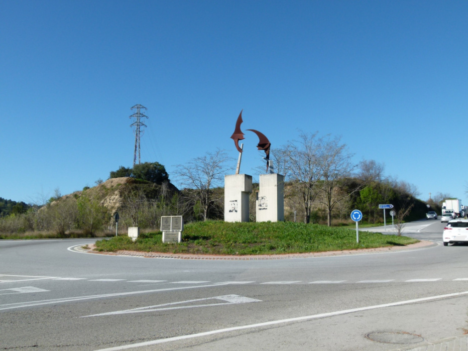 Escultura "Al·legoria al vi i la vinya"