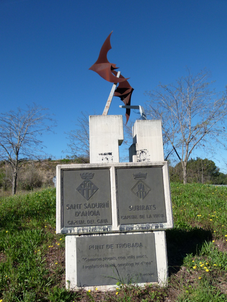Escultura "Al·legoria al vi i la vinya"