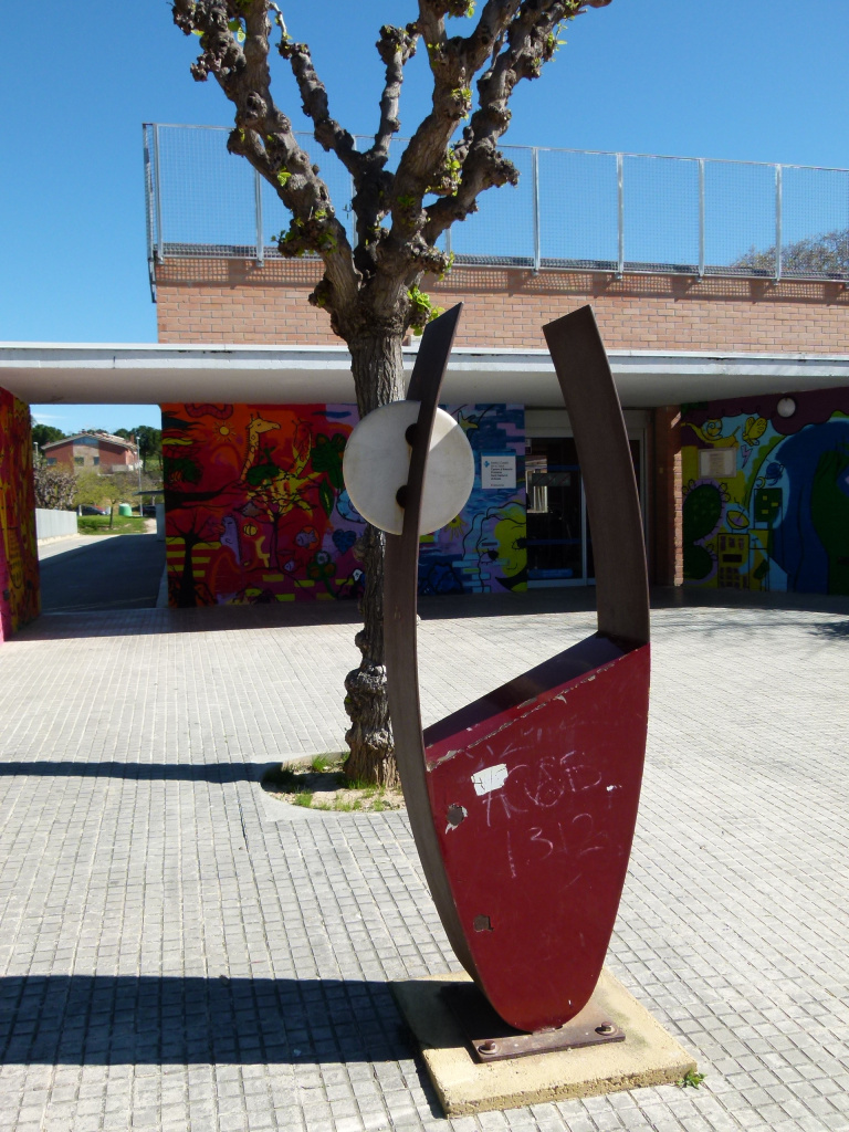 Escultura "Guardiola de sang"