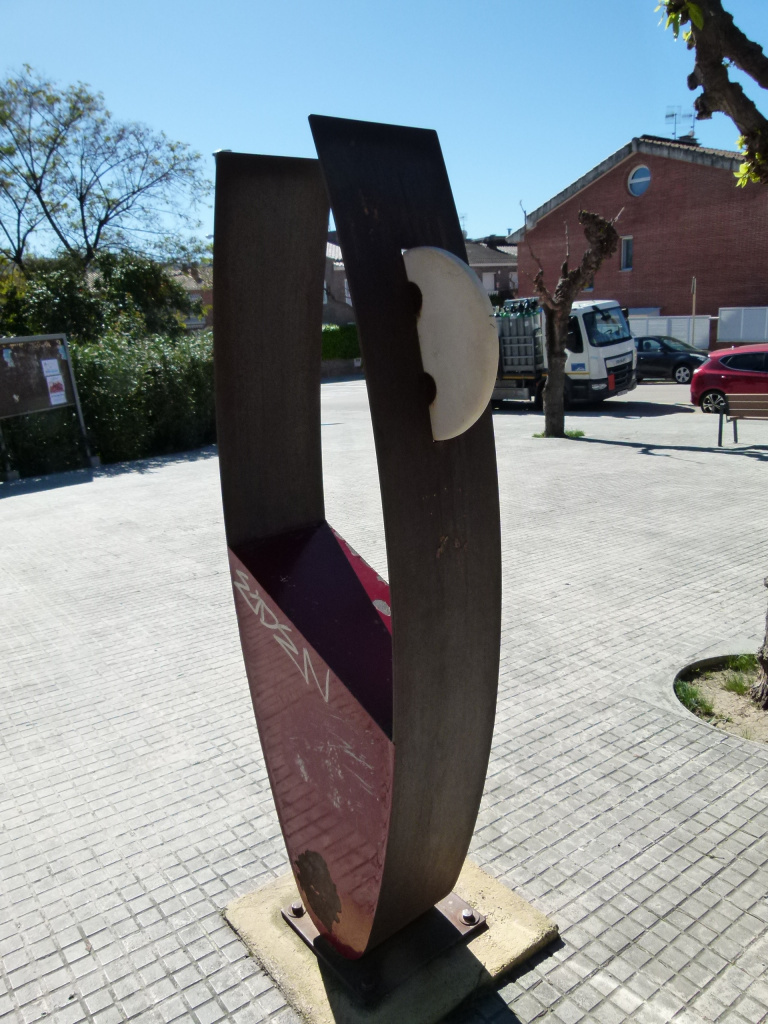 Escultura "Guardiola de sang"
