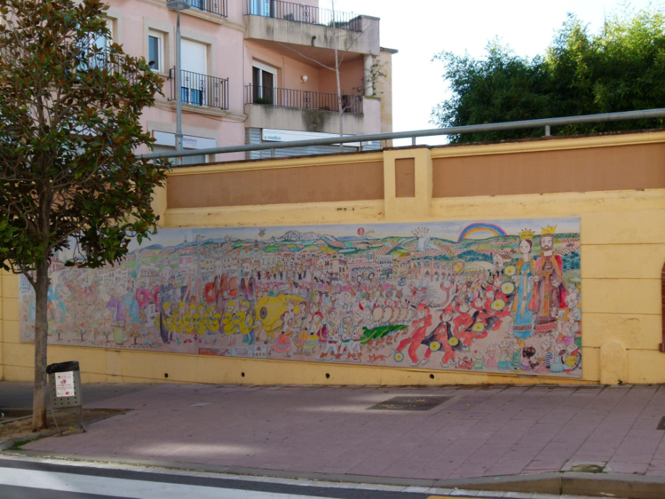 Mural de Sant Sadurní d’Anoia