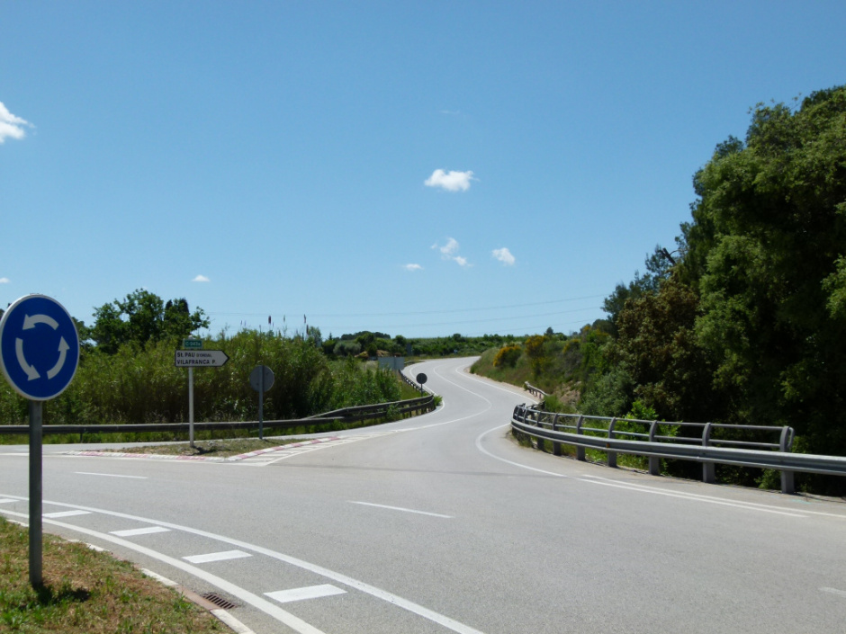 Carrerada de can Castellví a Sant Sadurní