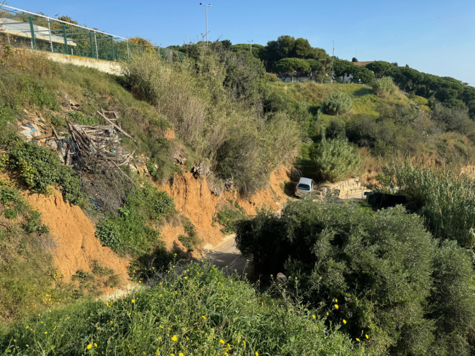 Vista general des de l'extrem oriental del Parc dels Germans Gabrielistes.