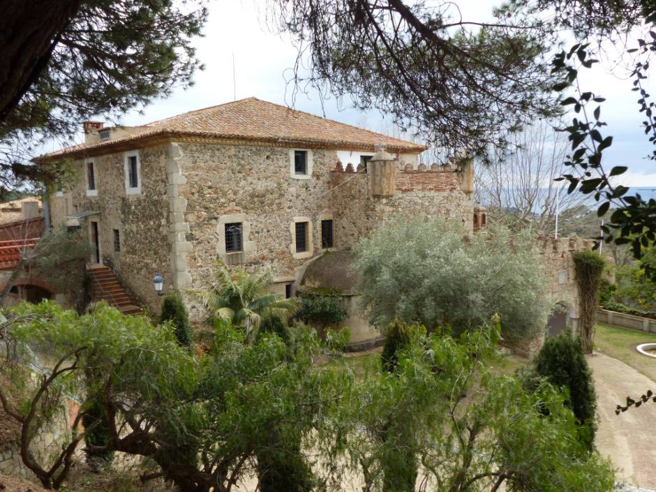 Vista general. Can Milans del Bosc. 