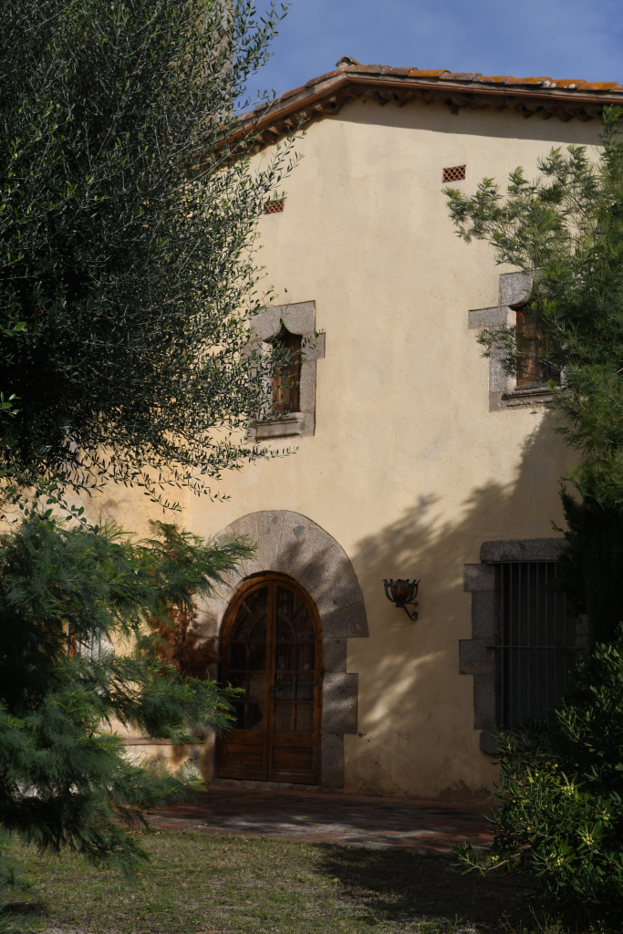 Detall de la façana principal. 