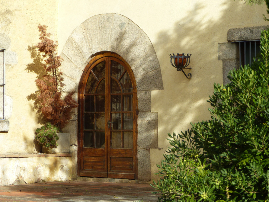 Detall de la portalada. 