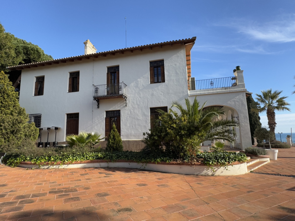 Detall de la façana de ponent. 