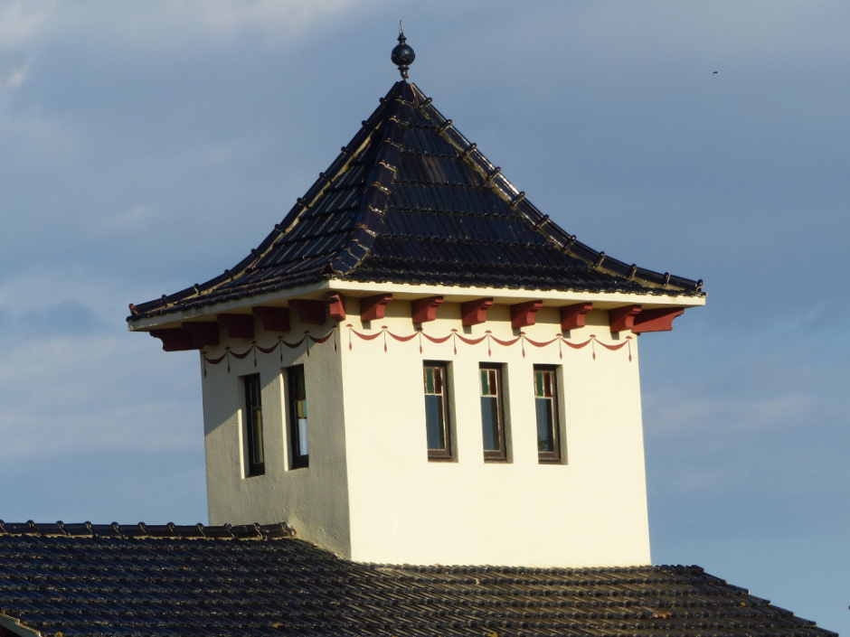 Detall de la coberta. 