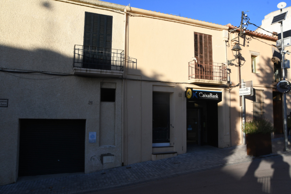 Detall d'una de les façanes. 