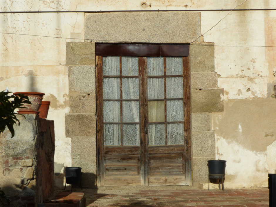 Detall de la portalada. 