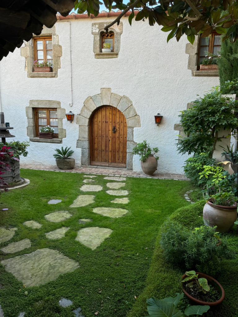 Detall de la façana principal. 