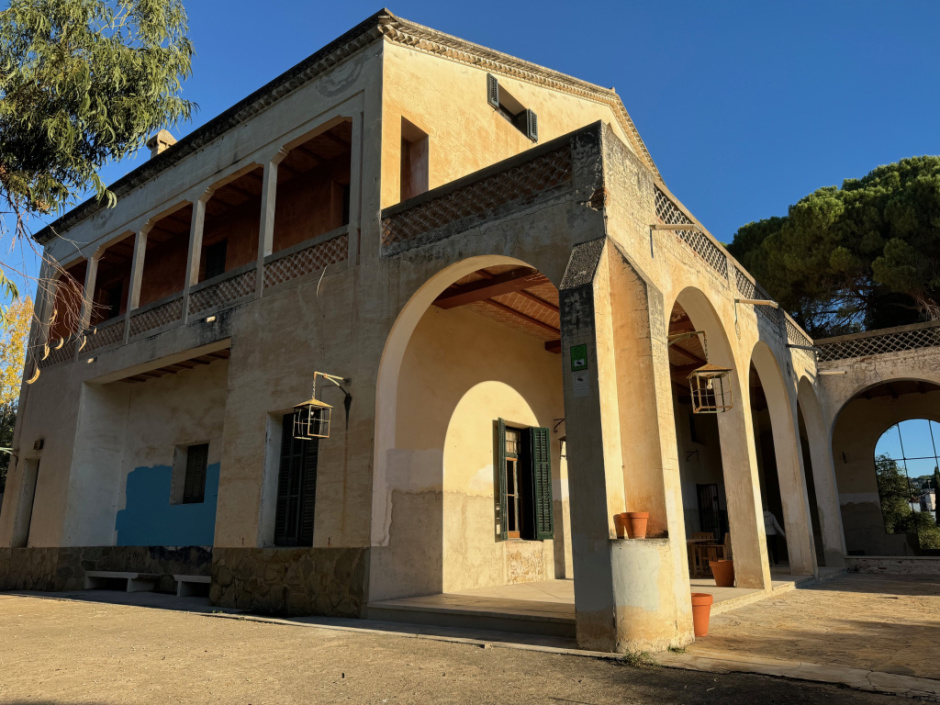 Vista de conjunt des de ponent. 