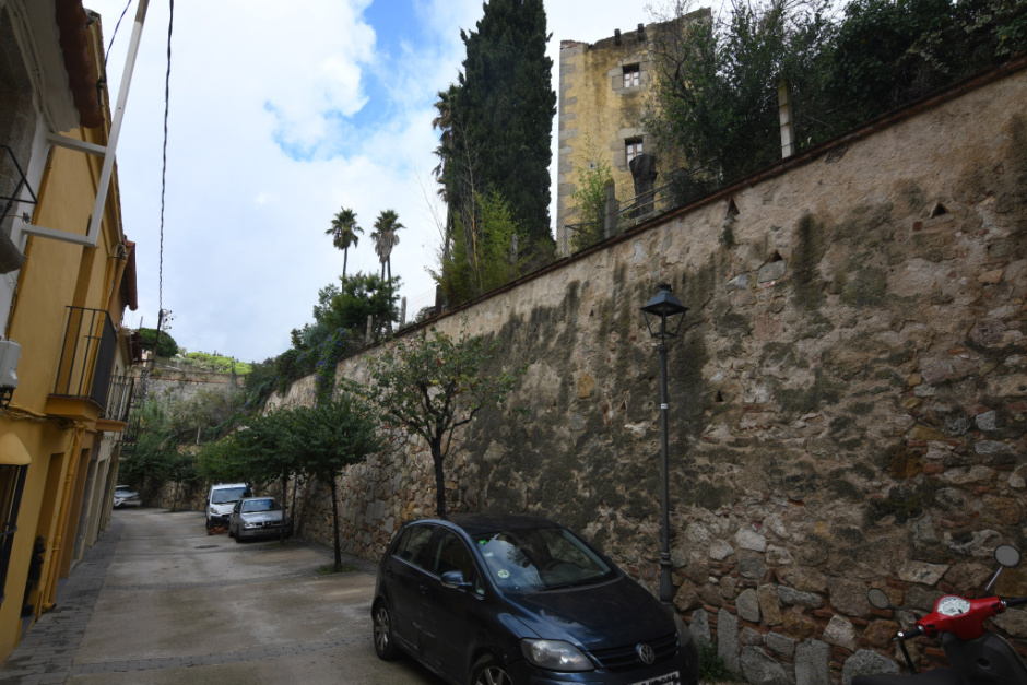 Mur del carrer de Sant Josep. 