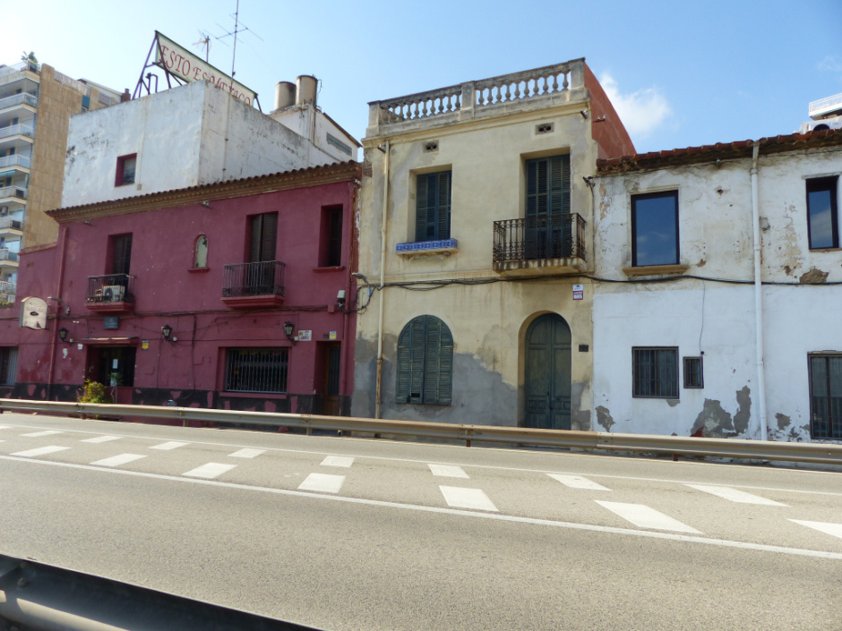 Vista general del barri de les Ànimes. 