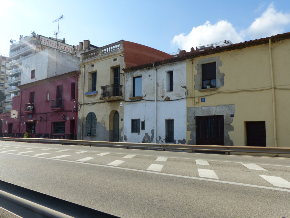 Vista general del barri de les Ànimes. 