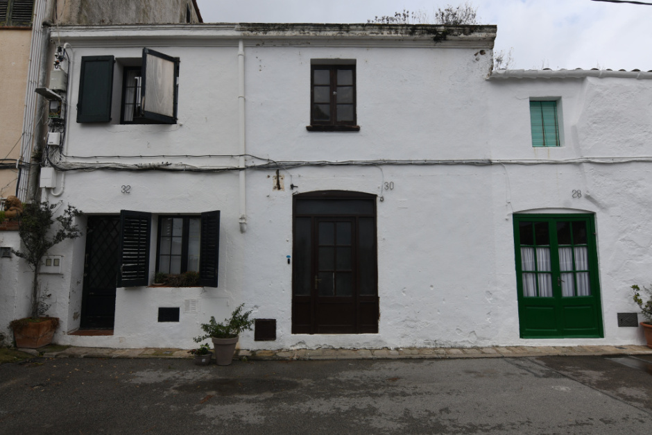 Vista generald'una de les cases. 