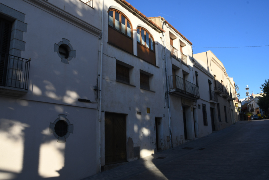 Imatge general del carrer de Sant Antoni. 