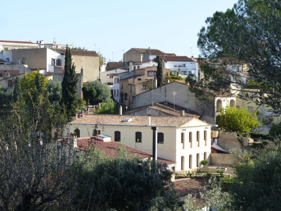 Vista general del nucli antic. 