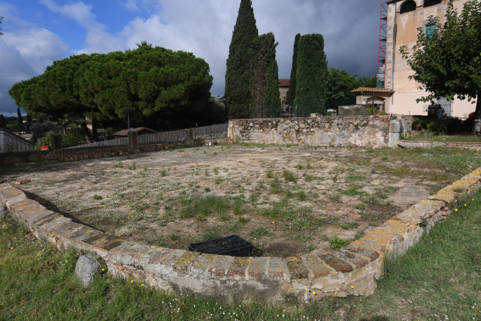 Era de batre, de can Rams. .