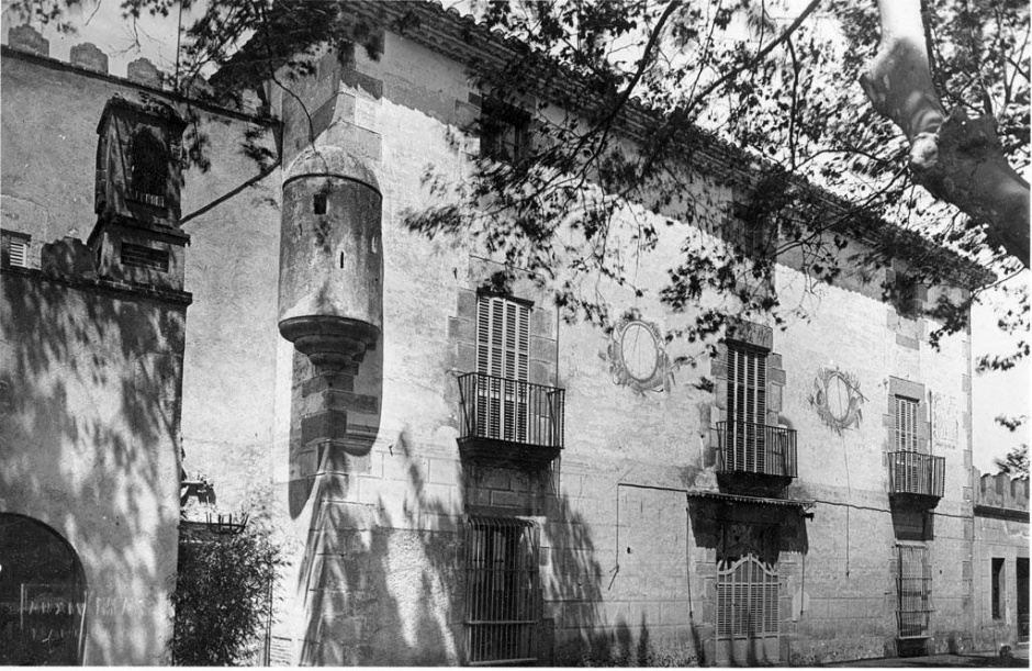 Font: Arxiu Fotogràfic Centre Excursionista de Catalunya. AFCEC_EMC_X_1876_Can Milans del Bosch. Jaume Oliveras i Brossa.