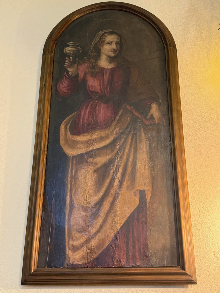 Portella on es representa Santa Magdalena. 