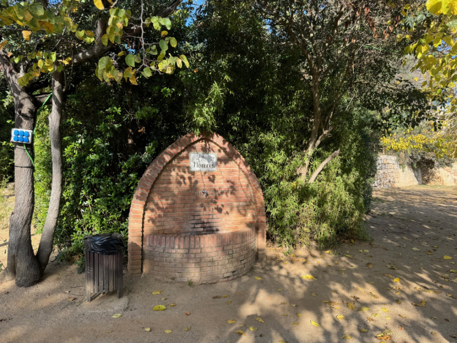 Font de les Moreres. Entorn. 