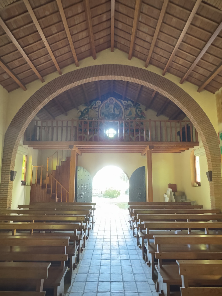 Capella de can Marial. Interior. 