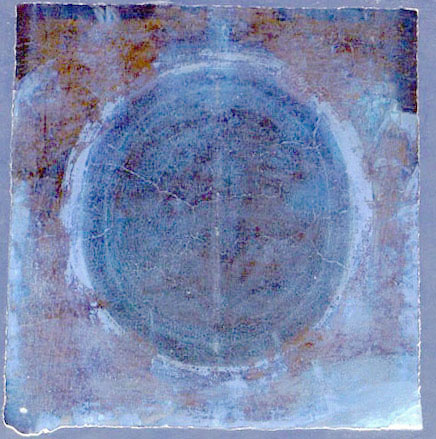 Rellotge de sol de Can Milans del Bosch 2. Rellotge de sol de Can Milans del Bosch 1. Tractament de la imatge: Laura Bosch.