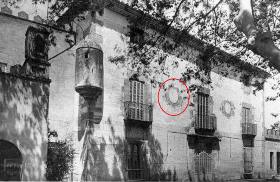 Can Milans del Bosch. Imatge d'arxiu. Ajuntament de Sant Vicenç de Montalt