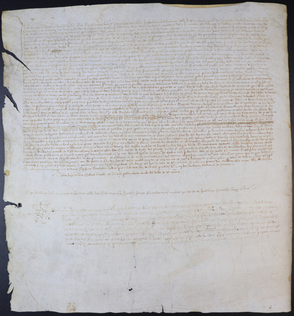 Fons de l'Arxiu Comarcal del Maresme referent a Sant Vicenç de Montalt