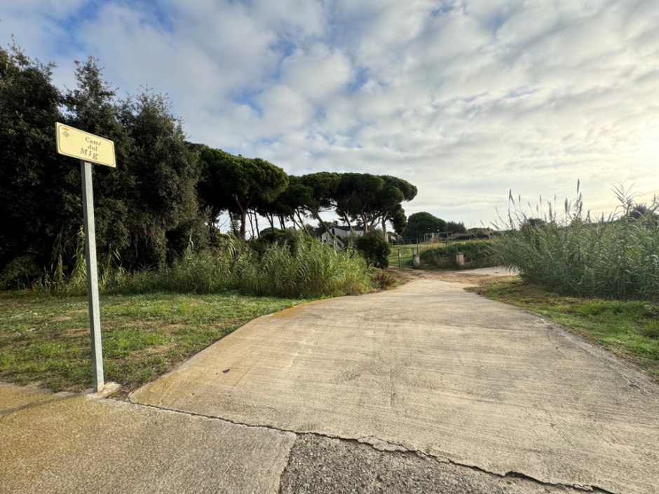 Camí del Mig. Tram. 