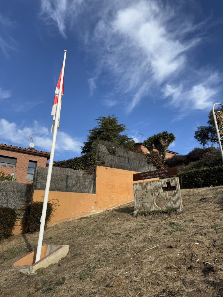 Monument als donants de sang. 