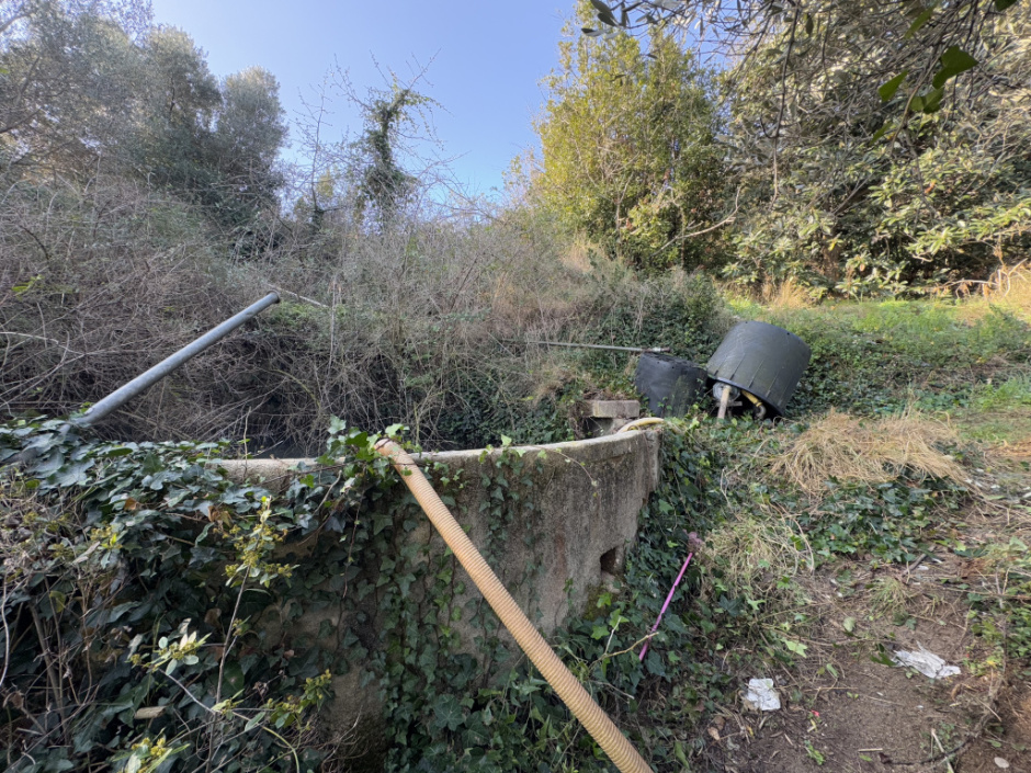 Font de can Ferran. Vista general. 