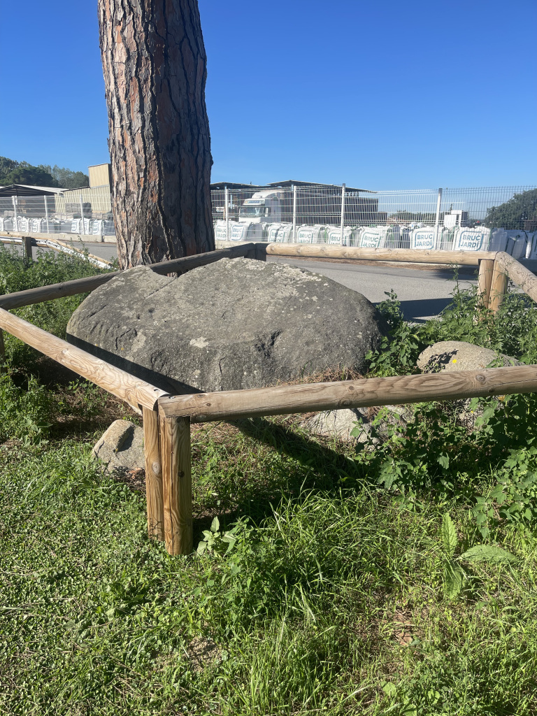 Imatge actual del Dolmen de Pedra Arca. Font: Fotografia pròpia.
