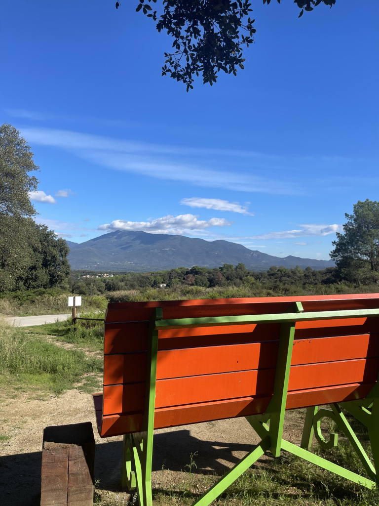 Part posterior amb el Montseny al fons. Font: Fotografia pròpia