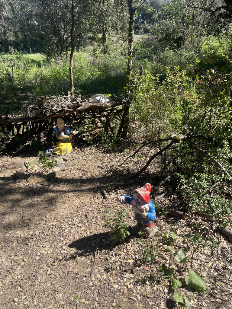 Imatge de nans i altres figures del bosc. Font: Fotografia pròpia.