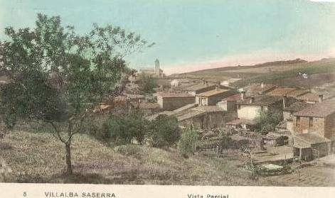 Postal de Vilalba Sasserra. Font: Fons fotogràfic de l'Ajuntament de Vilalba Sasserra.