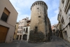 Vista general d'ubicació de la torre en relació a l'entramat urbà.